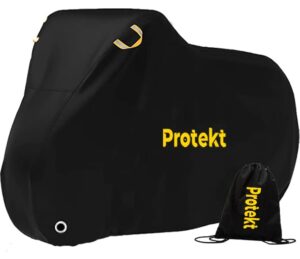 Protekt Bike Cover for 2 Bikes - 190T Nylon Push Bike Covers for Outside Storage