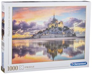 Clementoni - 39367 - Collection - Le magnifique Mont Saint-Michel - 1000 Pieces
