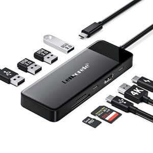 Lemorele USB C Hub–USB C Adapter 9 in 1