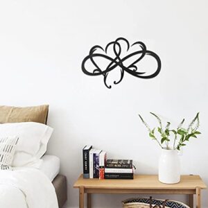 icyant Black Metal Wall Art