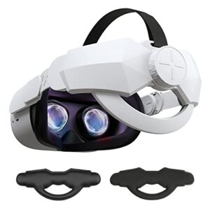 KIWISMART Elite Strap Compatible with Oculus Quest 2 Accessories