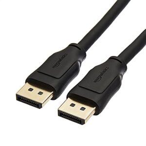 Amazon Basics - 8K DisplayPort to DisplayPort 1.4 Cable With 4K 120Hz