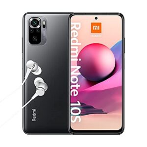 Xiaomi Redmi Note 10S Smartphone + Headphones (6.43 inches FHD+ Display