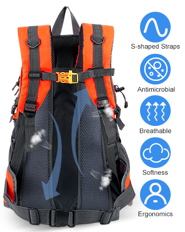 40L Hiking Backpack