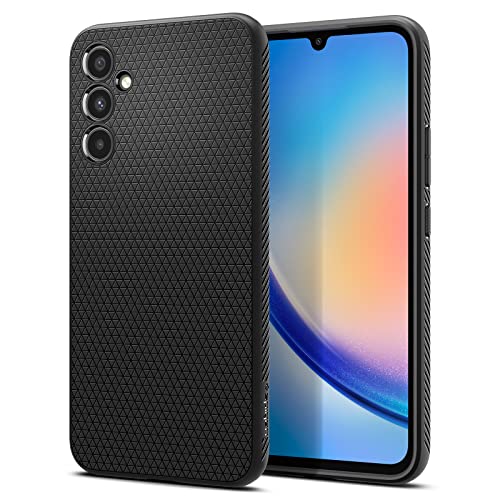 Spigen Liquid Air Case Compatible with Samsung Galaxy A34 5G - Matte Black