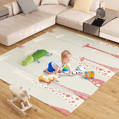Boby's Foldable Baby Play Mat 2m Large Baby Playmats for Babies