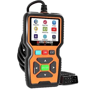 MOTOPOWER MP69039 Car OBD2 Scanner Code Reader Engine Fault Code Reader Scanner CAN Diagnostic Scan Tool Advanced Editio