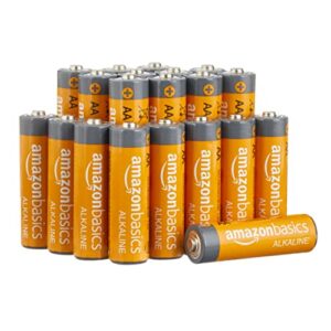 Amazon Basics AA 1.5 Volt Performance Alkaline Batteries - Pack of 20 (Appearance may vary)