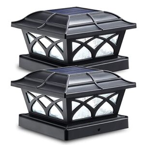 Siedinlar Solar Post Cap Lights Outdoor