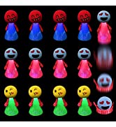 Ainiv Squeeze Slingshot Toy, 12 Toys and 3 Slingshots, Finger Shooting Slingshot Prank for Kids a...