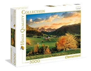 Clementoni - 33545 - Collection Puzzle for Children and Adults- The Alps - 3000 Pieces