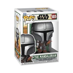 Funko POP! Star Wars: BoBF - the Mandalorian - Mando With Pouch - Star Wars: the Book Of Boba Fett - Collectable Vinyl Figure - Gift Idea - Official Merchandise - Toys for Kids & Adults - TV Fans