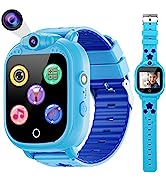 PROGRACE Kids Smart Watch Boys Gift - Kids Digital Watch with 90°Rotatable camera,Games ,Music,Pe...