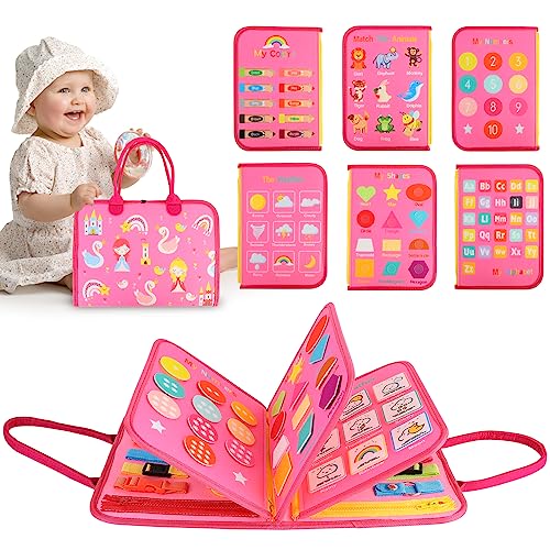 HOMELYLIFE Busy Board for Toddlers