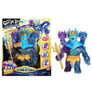 Heroes of Goo Jit Zu Deep Goo Sea King Hydra Figure With Triple Attack 3 in 1 Goo Power. Plus Light And Sound Battle Action!