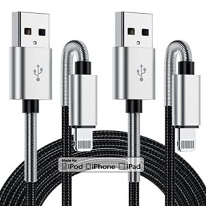 2Pack 2M iPhone Charger Cable