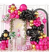 FEYG Boho Balloon Arch Kit, Dusty Pink Blush Balloons Garland Kit, Beige Balloons Garland Kit Kha...