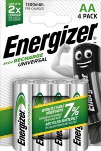 Energizer Rechargeable AA Batteries