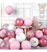 8th Birthday Balloons, 10PC Multicoloured Balloons, 12inch Numbers Printed Latex Party Balloons, ...