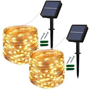 Lezonic Solar String Lights Outdoor