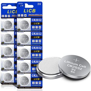 LiCB CR2032 3V Lithium Battery CR 2032 10PCS
