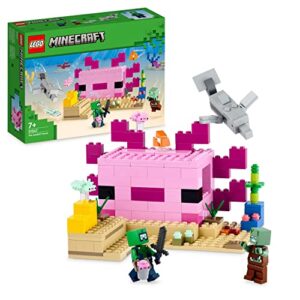 LEGO 21247 Minecraft The Axolotl House Set