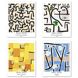 Berkin Arts Wall Art Unframed Prints Giclee Art Paper Set of 4