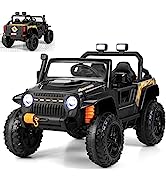 GYMAX Kids Ride On Forklift, 12V Battery Powered Car with Remote Control, Detachable Lift Pallet,...
