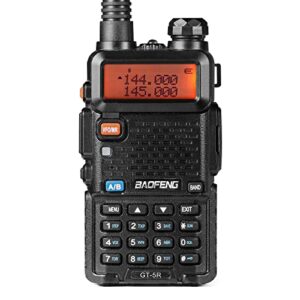 BAOFENG GT-5R Upgraded Walkie Talkie Dual Band Two Way Radio UHF VHF Radio Long Range Handheld Amateur Radio with 128 Channels