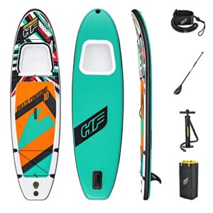 Hydro-Force Inflatable Stand Up Paddle Board | Complete Set with Hand Pump