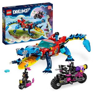 LEGO 71458 DREAMZzz Crocodile Car Toy 2in1 Set