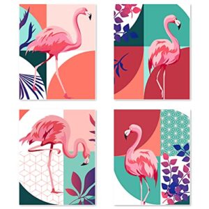 Wall Art Unframed Prints Giclee Art Paper Set of 4