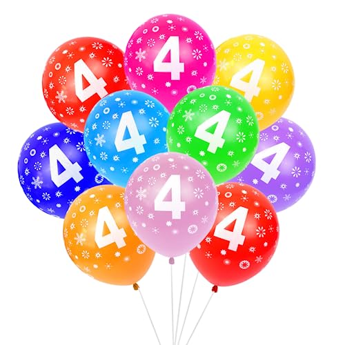 4th Birthday Balloons