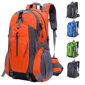 Achort 40L Hiking Backpack Lightweight Breathable Rucksack for Men Women Durable Water Resistant Daypack Travel Bag for Camping Cycling Skiing Climbing Trekking Mountaineer Outdoor Sports