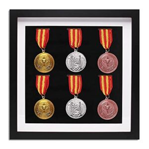 3D Deep Box Picture Frame for Marathon Medal Storage Box