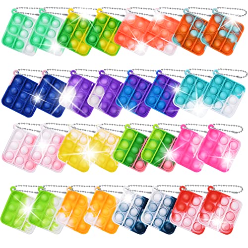 Ainiv 32 PCS Mini Fidget Pop Bubble Toys