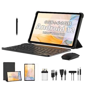 TOSCiDO Tablet 10 Inch Android 12 Octa Core 2.0Ghz