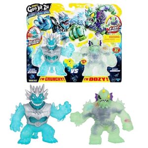 Heroes of Goo Jit Zu Deep Goo Sea Versus Pack. Exclusive Ice Blast Blazagon VS Exclusive Horriglow. 2 Figure Pack! Battle Straight Out Of The Pack.