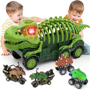Dinosaur Truck Toys for Boys 3-7 Years Old