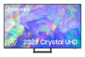 Samsung 55 Inch CU8500 4K UHD Smart TV (2023) - Air Slim Design TV With Centre Stand & Alexa Built In
