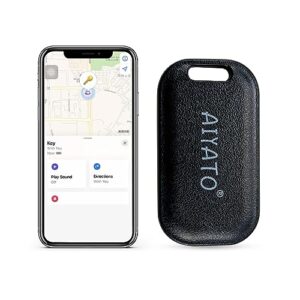 Item Tracker Mini Key Finder Works with the Apple Find My App (only for iOS) Small Item Finder Locator for Finding Your Keys