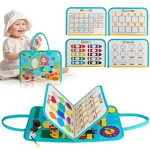 HOMELYLIFE Busy Board for Toddlers