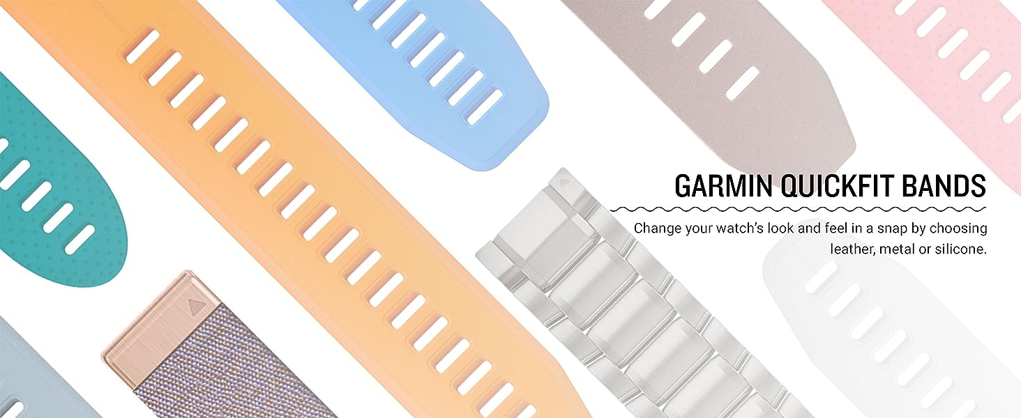 GARMIN QUICKFIT BANDS