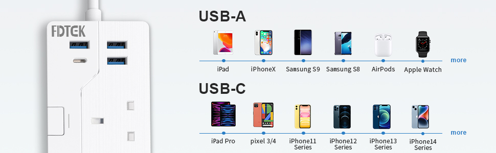 EXTENSION LEAD WITH SWITCHES
