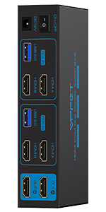 4K HDMI KVM Switch Dual Monitor