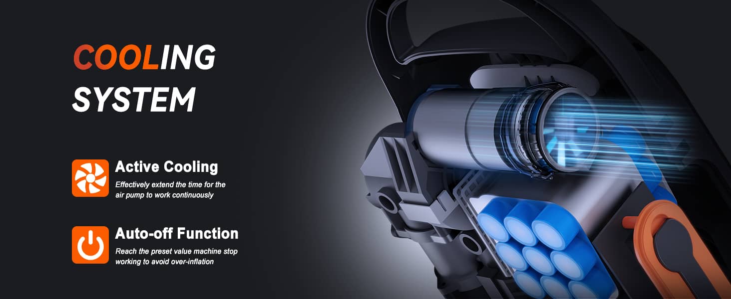 rechargeable air pump