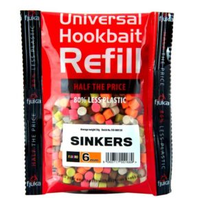 Fjuka Sinkers 6mm REFILL | Bright bottom bait | Stays on hook | Float or feeder fishing