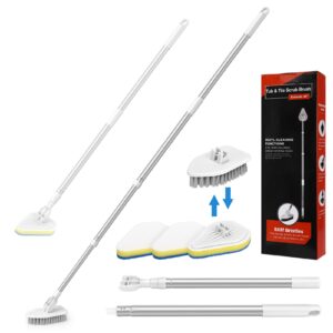 Augot 2 in 1 Shower Cleaning Brush Scrubbing Brush