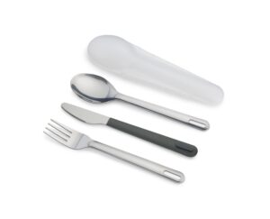 Joseph Joseph GoEat - On the Go Stainless-Steel Travel Cutlery Set for 1
