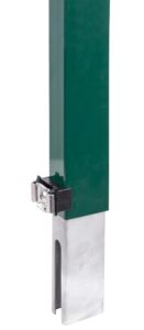 GAH-Alberts Erhard 672669 Raiser for Easily Raising an Existing Double Rod Mat Fence Height 600 mm for Posts 60 x 40 mm Green